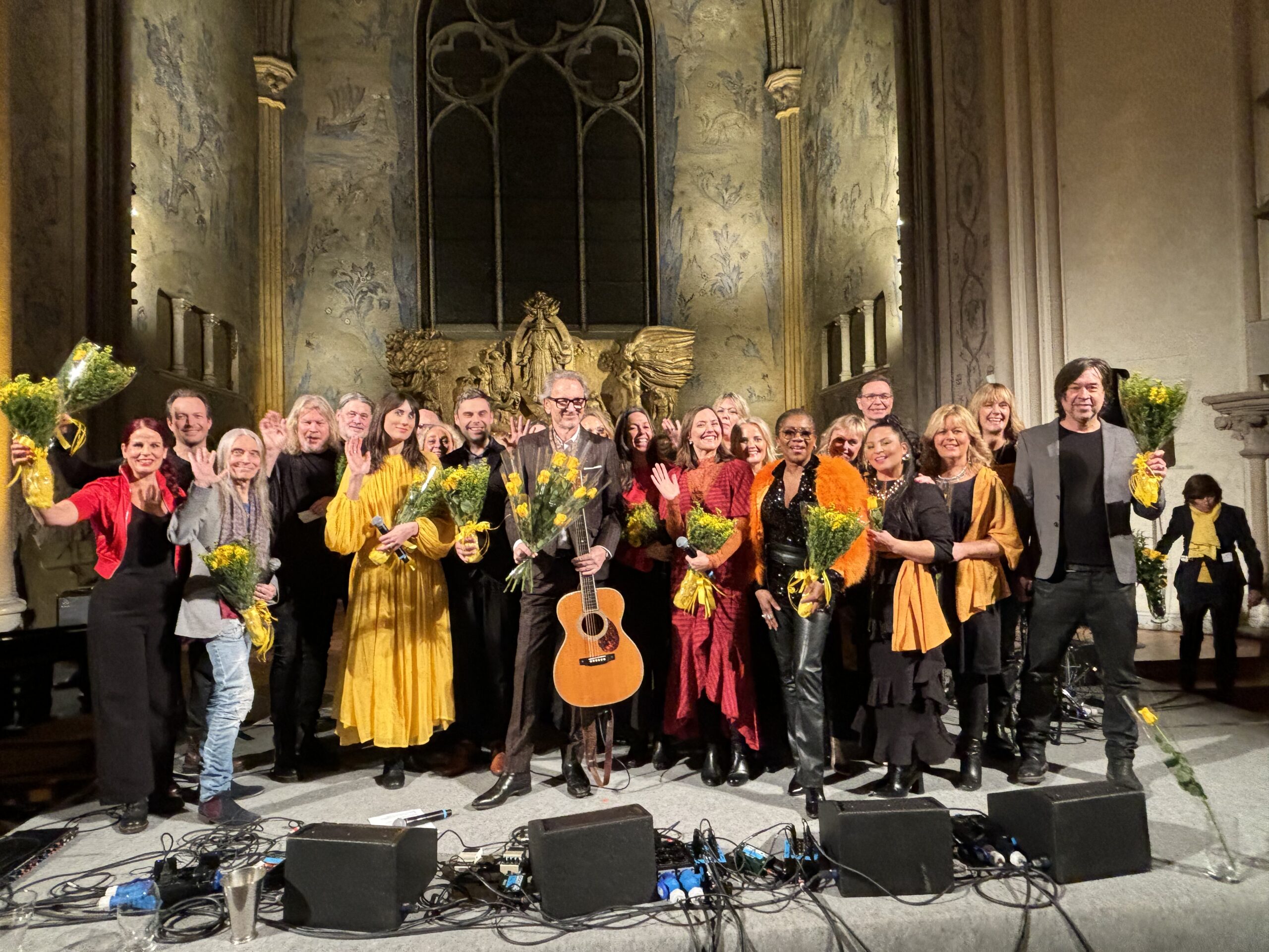 Årets Gula Änglarnas konsert ägde rum 27 nov i Oscarskyrkan i Stockholm