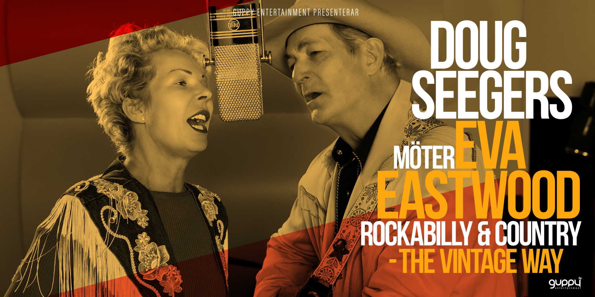Turnén fortsätter: Doug Seegers möter Eva Eastwood i Rockabilly & Country - The Vintage Way